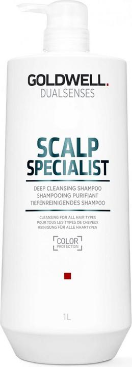 Produktbild Goldwell Dualsenses Scalp Specialist Tiefenreinigendes Shampoo 1000 ml (1000 ml, Flüssiges Shampoo)