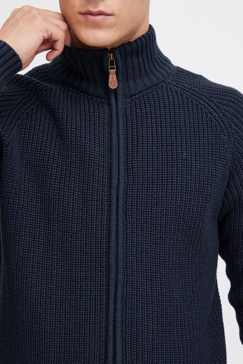 Immagine prodotto Solid Xenos Cardigan Giacca In Maglia Grossa Maglieria Da Uomo Con Collo Alto In Cotone 100% (XXL)