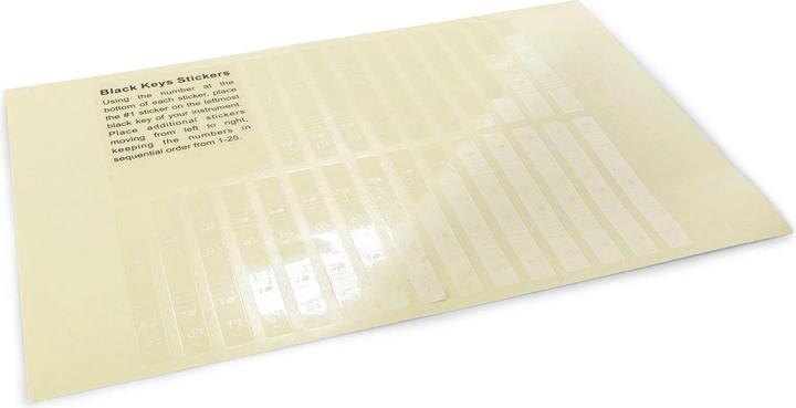 Produktbild Max Noten Sticker KB-KEY (Instrument Beleuchtung)
