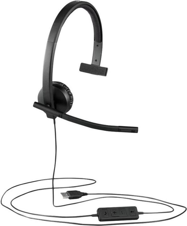 Produktbild Logitech USB Headset Mono H570e (Kabelgebunden, USB-C)