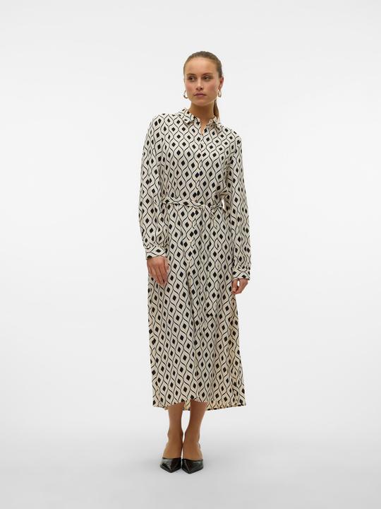 Produktbild Vero Moda VMVARIA Langes Kleid Hemdblusenkleid (S)