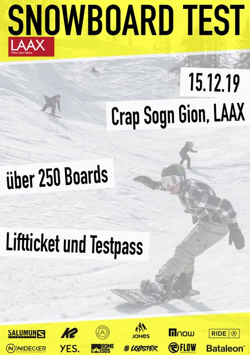 Produktbild Rome Snowboard Test Laax (1 Pers.)
