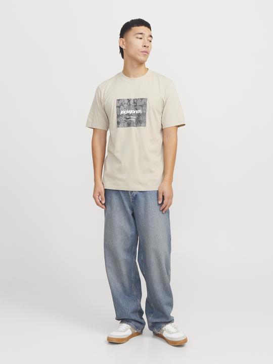 Image du produit Jack & Jones Jcotarmac Camo Front Tee Ss Crew Neck Ln (S)