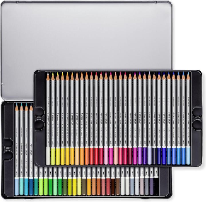 Actual product image Staedtler karat aquarell 125 Watercolour pencils (60 x)