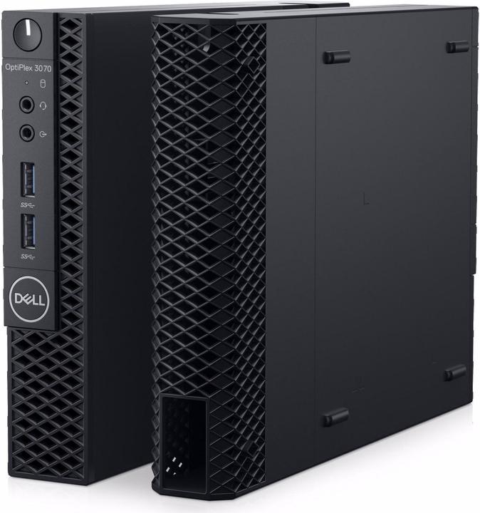 Actual product image Dell OptiPlex 3070 MFF, i3-9100T, W10 Pro64 (Intel Core i3-9100T, 4 GB)
