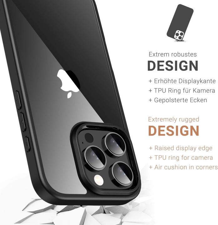 Actual product image JT Berlin BackCase Pankow Hybrid (Apple iPhone 16 Pro)