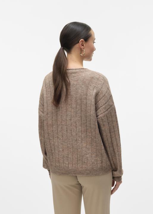 Immagine prodotto Vero Moda Maternity Vestibilità regolare Maglia a girocollo Top in maglia (L)