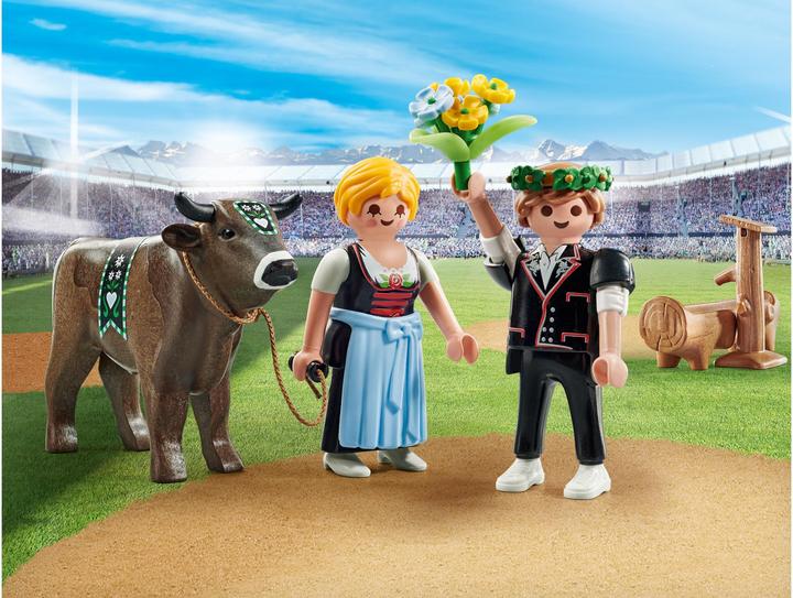 Actual product image Playmobil Award ceremony for wrestling king (71574, Playmobil My Life)