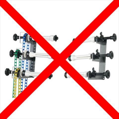 Linkstar Hintergrund Support ES-3 für 3 Rollen