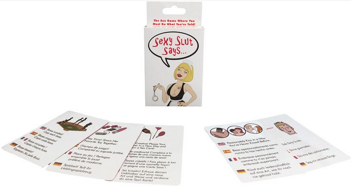 Kheper Games Sexy Slut Says (Kartenspiel, Deutsch, Englisch, Französisch, Spanisch)