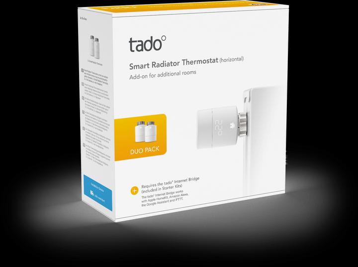 tado° Termostato intelligente per radiatori - Duo Pack