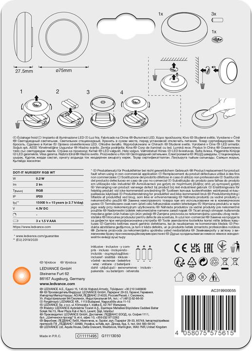 Actual product image Ledvance Night light (2 lm)