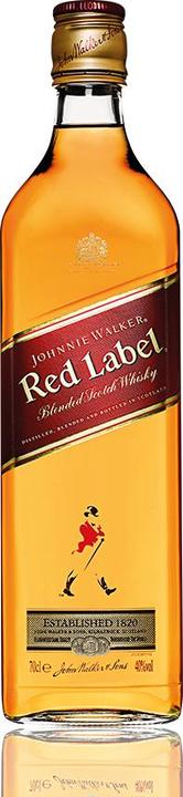 Actual product image Johnnie Walker red label (Scotch whisky, Blended Whisky, 1 x 70 cl)