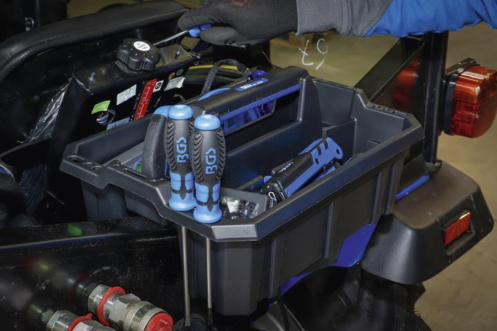Image du produit BGS Caisse porte-outils matière plastique avec assortiment d’outils 11 pièces (11 pièces)