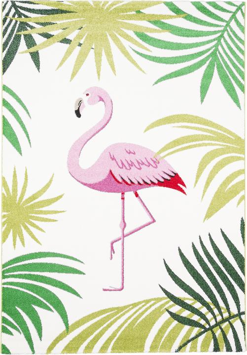 Produktbild Pergamon Designer Teppich Faro Tropical Flamingo (80 x 150 cm)