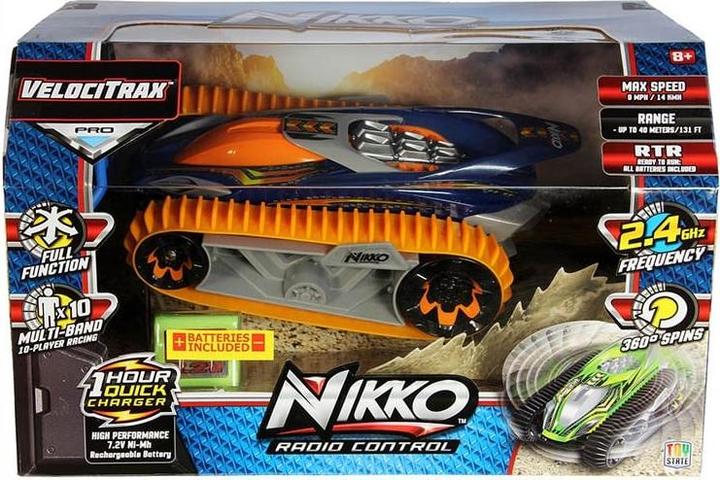 Image du produit Nikko 10031 VelociTrax Voiture RC télécommandée, véhicule tout-terrain à chenilles, batterie LiFePo4