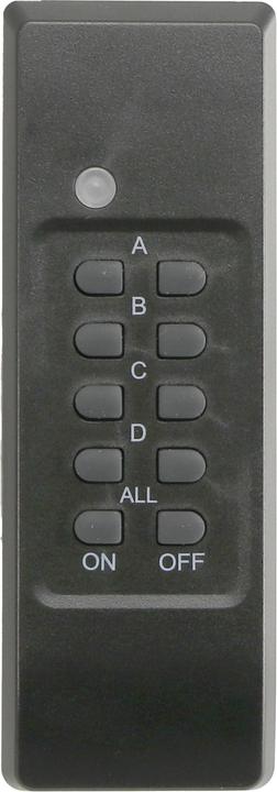 Produktbild Mumbi Funksteckdosen-Set 24279, schwarz, Outdoor, 2 Steckdosen (2 x)