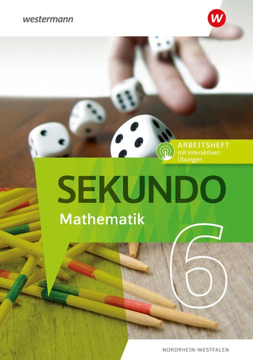 Actual product image Sekundo 6. Arbeitsheft mit interaktiven Übungen. Mathematik für differenzierende Schulformen. F (German, 2023)