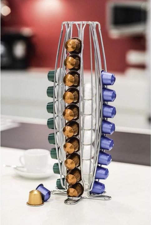 Produktbild Xavax Kapselhalter/-ständer Kaffee-Kapselständer "Torre" für Nespresso, 40 Kap