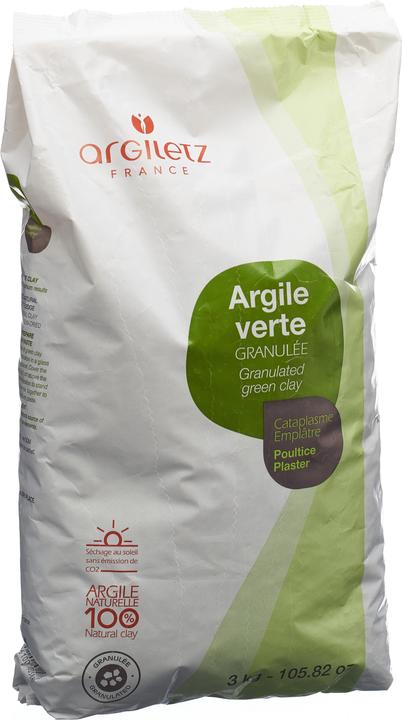 Argiletz Heilerde grün granuliert (2400 ml)