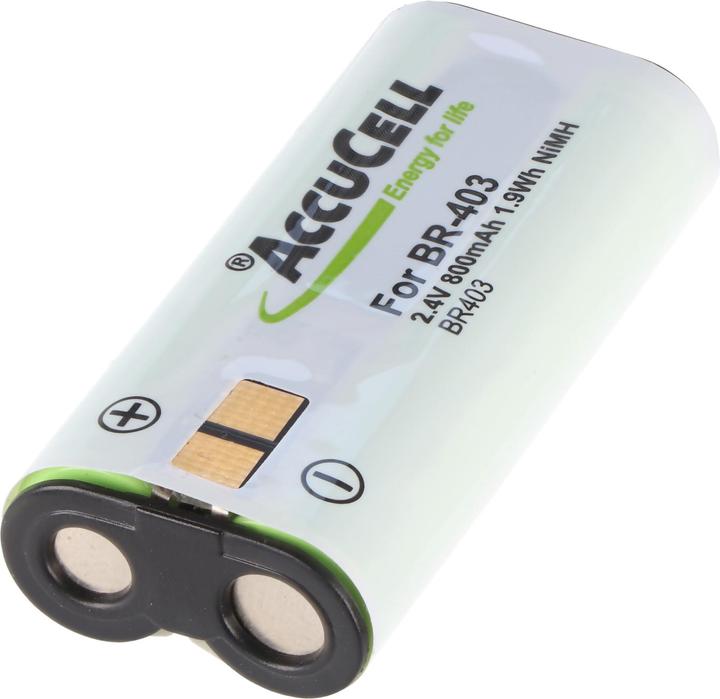 Actual product image AccuCell Akku olympus ds-2300, -3300, -4000, br-403