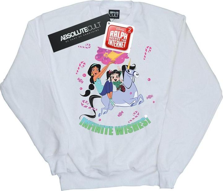 Disney Wreck It Ralph Jasmine And Vanellope Sweatshirt (XL)
