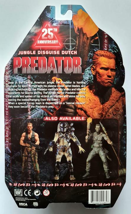 Produktbild Neca Predator Actionfigur 2013 Jungle Disguise Dutch