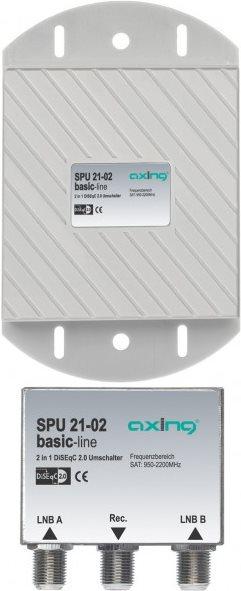 Actual product image Axing DiSEqC relay 2/1
