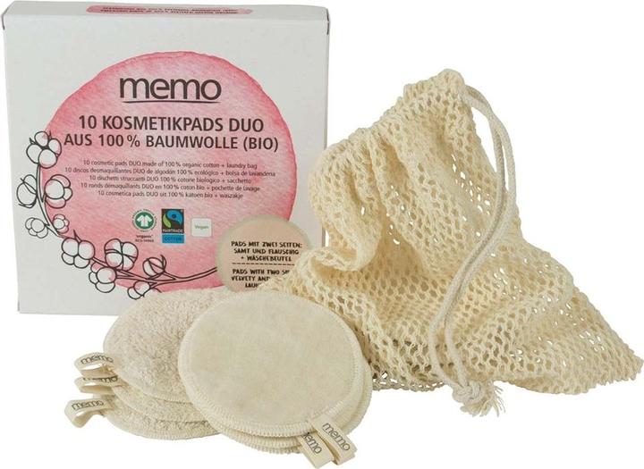 Produktbild Memo Paris Kosmetikpads Duo (Make-Up Entferner)