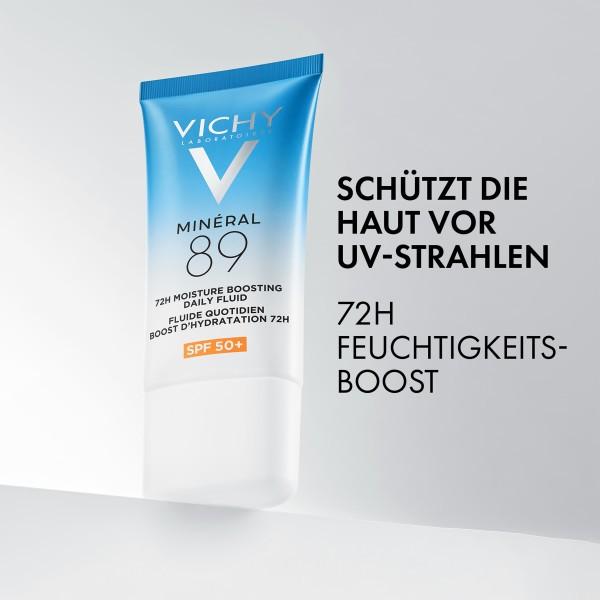 Actual product image Vichy Minéral 89 Moisturising Boost UV Fluid (50 ml, Face fluid, SPF 50+)