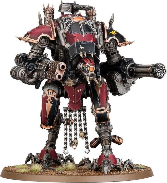 Image du produit Games Workshop Warhammer 40k - Chaos Knights Battleforce Lance de Meute Ecumante (Matières plastiques)