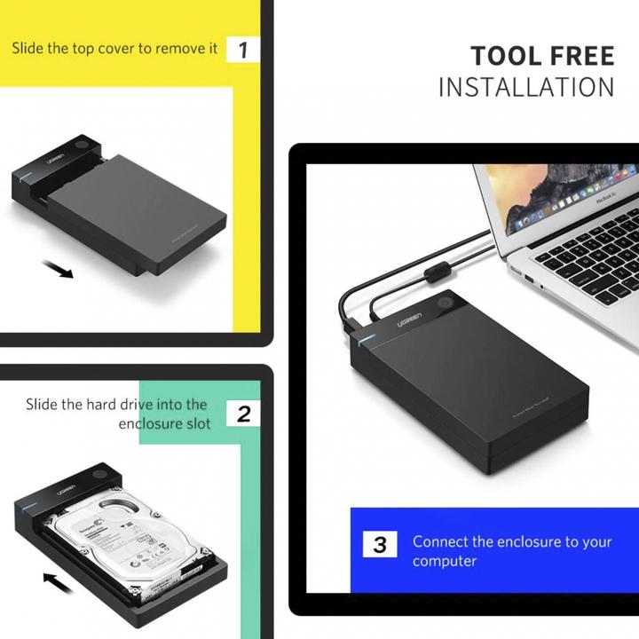 Actual product image Ugreen HDD Hard disk drive (2.5")