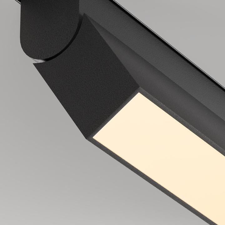Actual product image Maytoni Basic red magnetic track system EXILITY 48V LED track light 12W 120° 2700-6000K Black