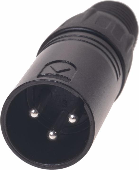 Produktbild Bemero XLR-Stecker BC1001BK-M