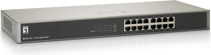 Immagine prodotto LevelOne GSW-1657: interruttore 16Port, 1Gbps (16 Porti)