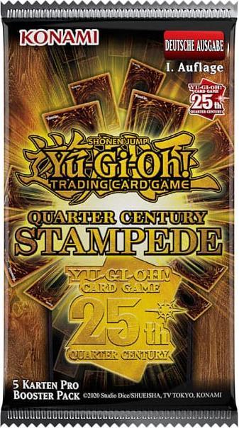 Actual product image Yu-Gi-Oh Quarter Century Stampede (English, Booster display)