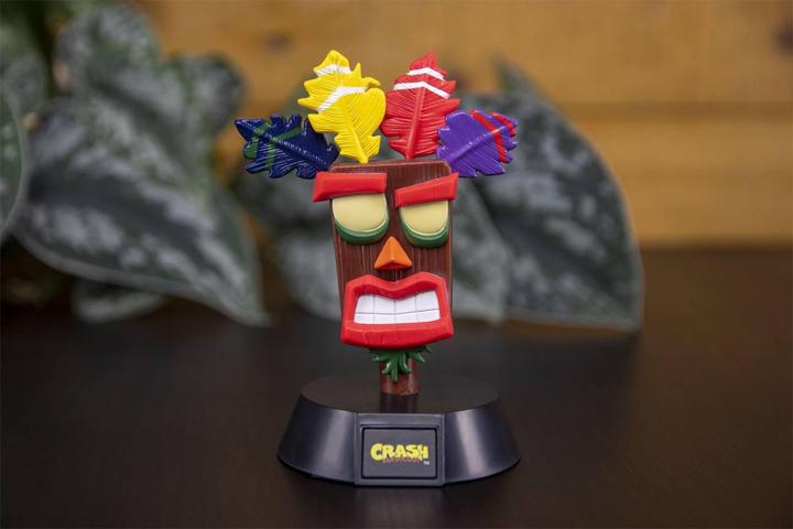 Actual product image Paladone Products Crash Bandicoot Lamp Aku Aku
