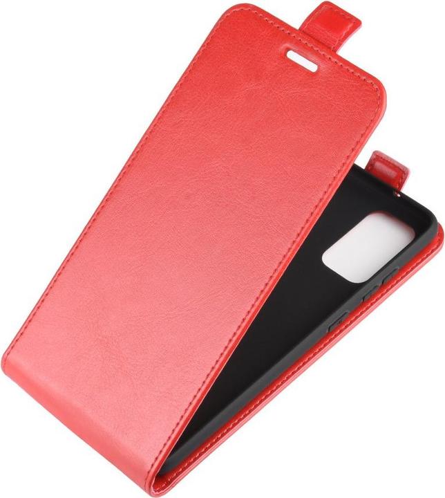 Produktbild Cover-Discount Galaxy S20+ Plus - Klassisches Leder Flip Case vertikal rot (Samsung Galaxy S20+)