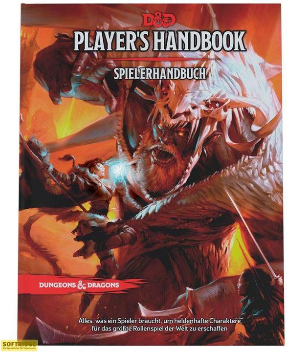 Wizards of the Coast Dungeons & Dragons - Spielerhandbuch (Deutsch)