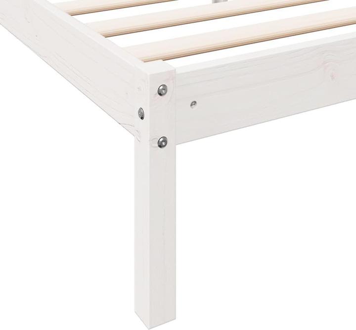 Immagine prodotto VidaXL Bett Extra Lang ohne Matratze 80x220 (80 x 220 cm)