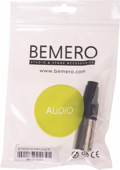 Image du produit Bemero Connecteur XLR BC1001NI-M