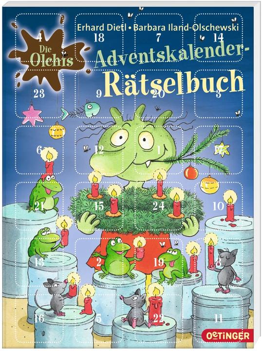 Die Olchis. Adventskalender-Rätselbuch