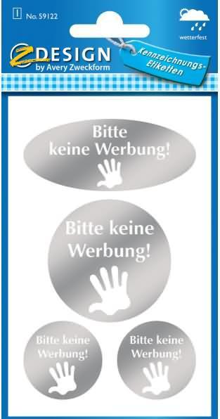 Produktbild Z-Design Briefkasten Aufkleber