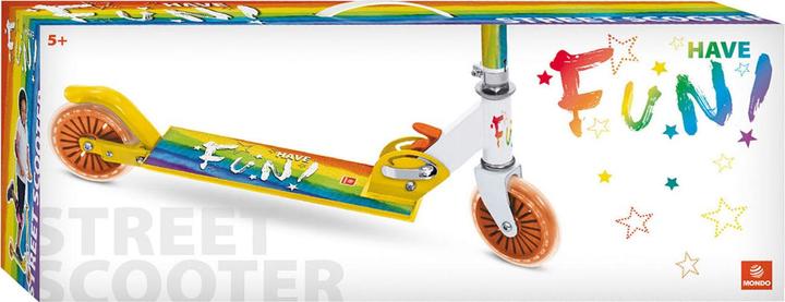 Actual product image Mondo Step rainbow