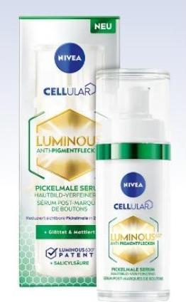 Image du produit NIVEA Sérum Cellulaire Lumineux630 pour les boutons (30 ml)