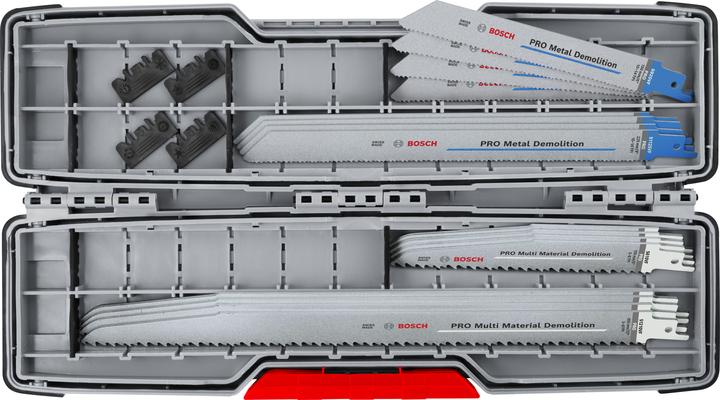 Produktbild Bosch Professional Zubehör PRO Tough Box Demolition Blatt-Set, 16-tlg.