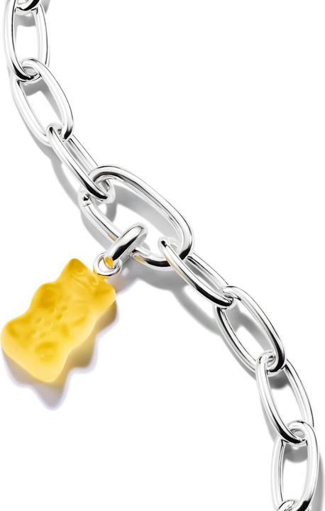 Immagine prodotto Thomas Sabo Charm-Goldbären-Anhänger in Gelb Connect Silber (Argento 925, Vetro)