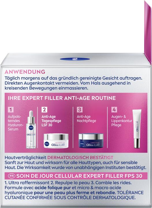 Produktbild NIVEA DUPLIKAT Cellular Expert Filler Anti-Age (50 ml, Tagescreme, SPF 30)