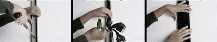 Image du produit Alunovo Goulotte de câblage Mini Design (Conduit, 80 cm)