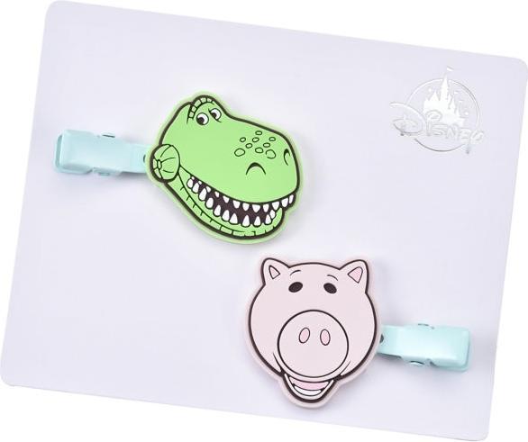 Image du produit Disney Rex & Hamm Ensemble de pinces à cheveux de couleur (2 pcs)
